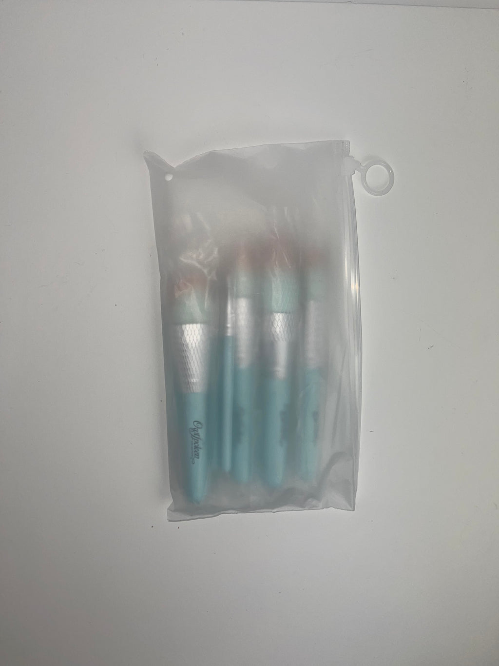Owtspoken Blue Tool Set Cosmetic Brushes