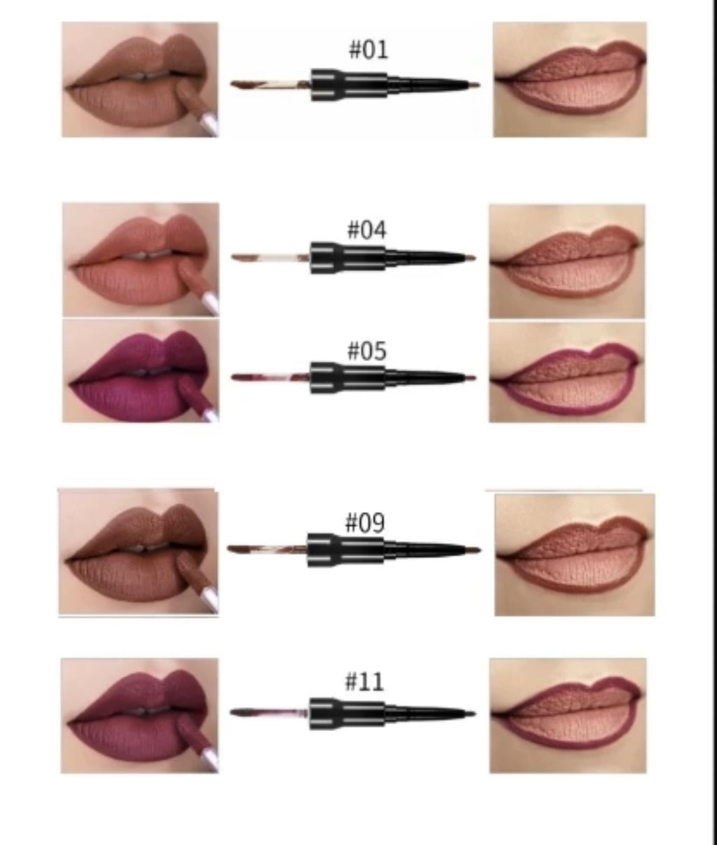 Tire Pressure Gauge Lipstick & Liner