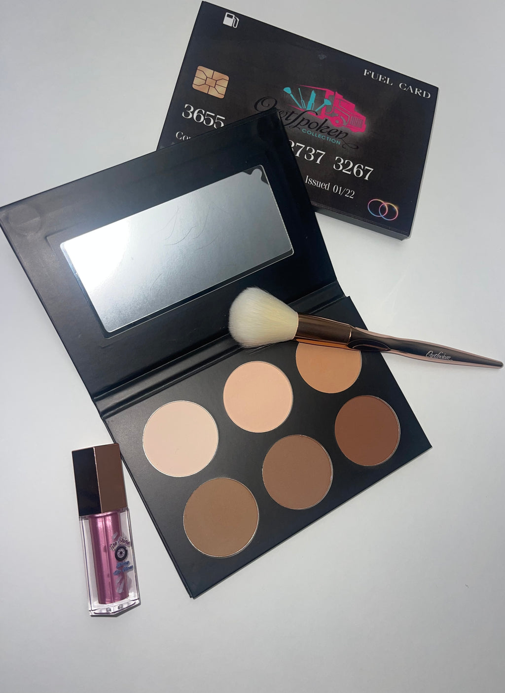 Fuel Card Makeup Contour  Powder Palette - 