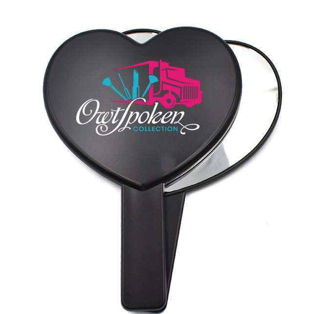 Heart-Shaped Owtspoken Mirror