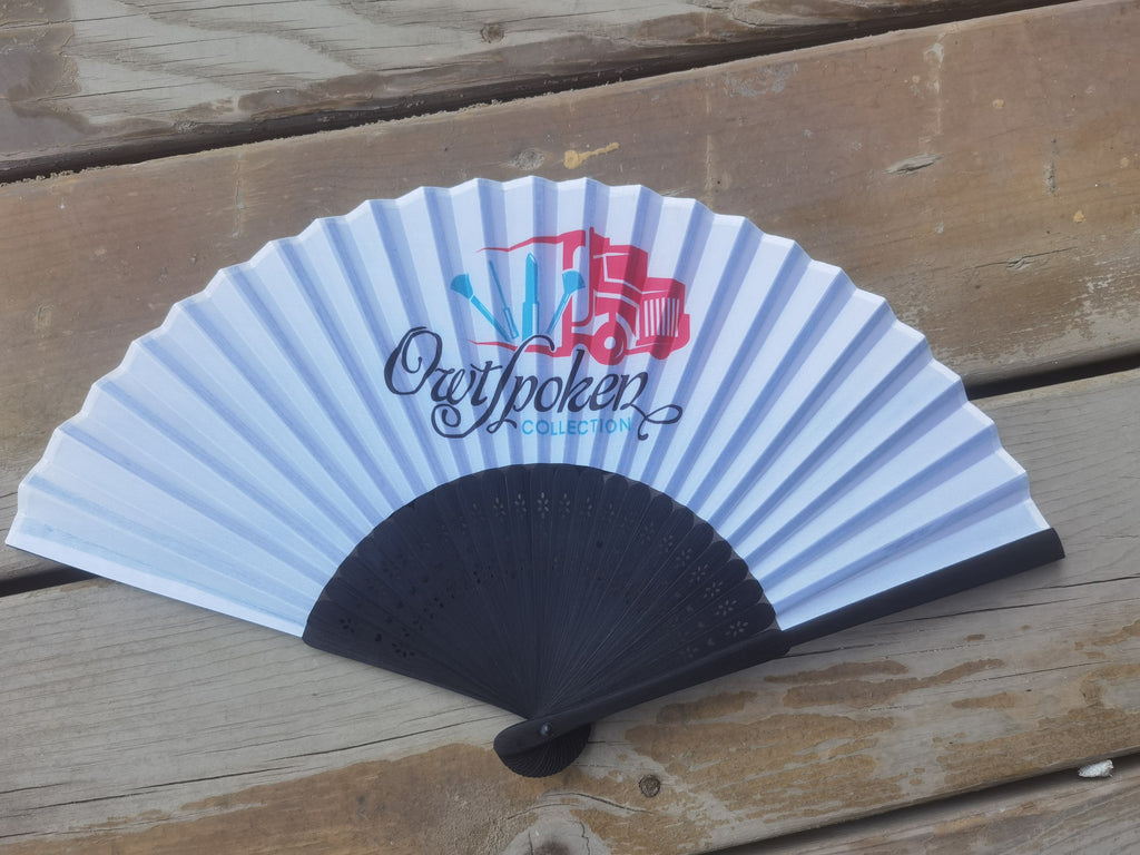 Owtspoken Hand Held Fan