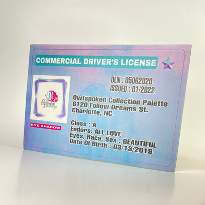 Commercial Driver’s License Palette Shada (35 Color)
