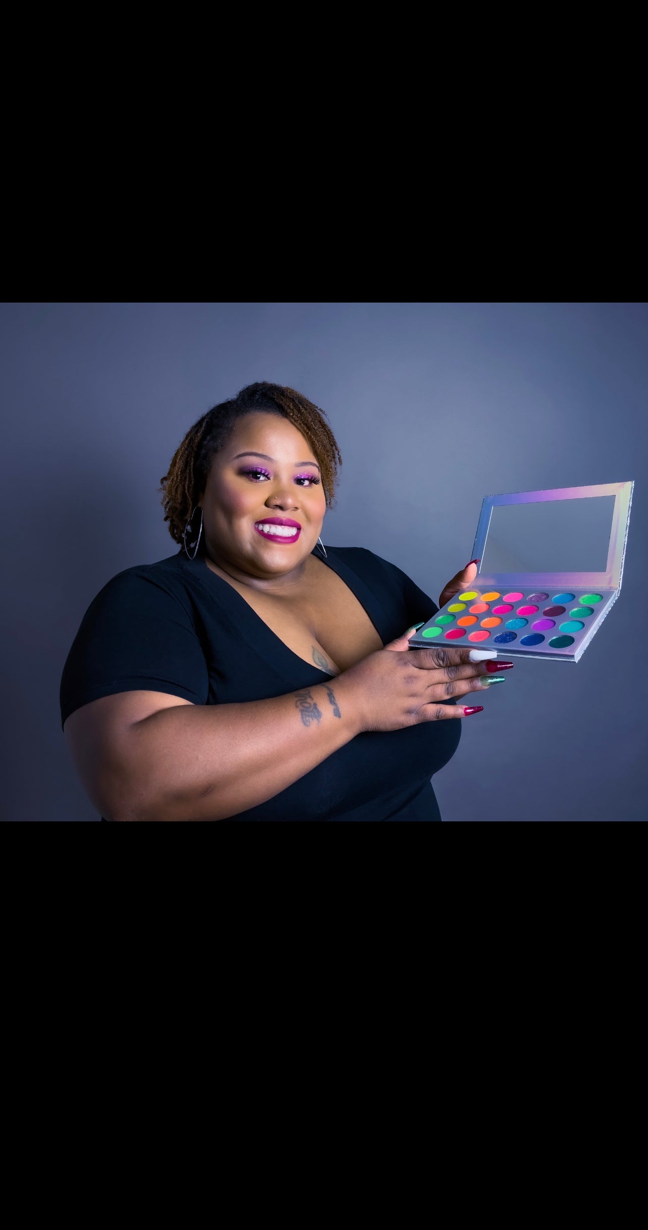 Owtspoken Big Rig Glow in The Dark License Plate Palette