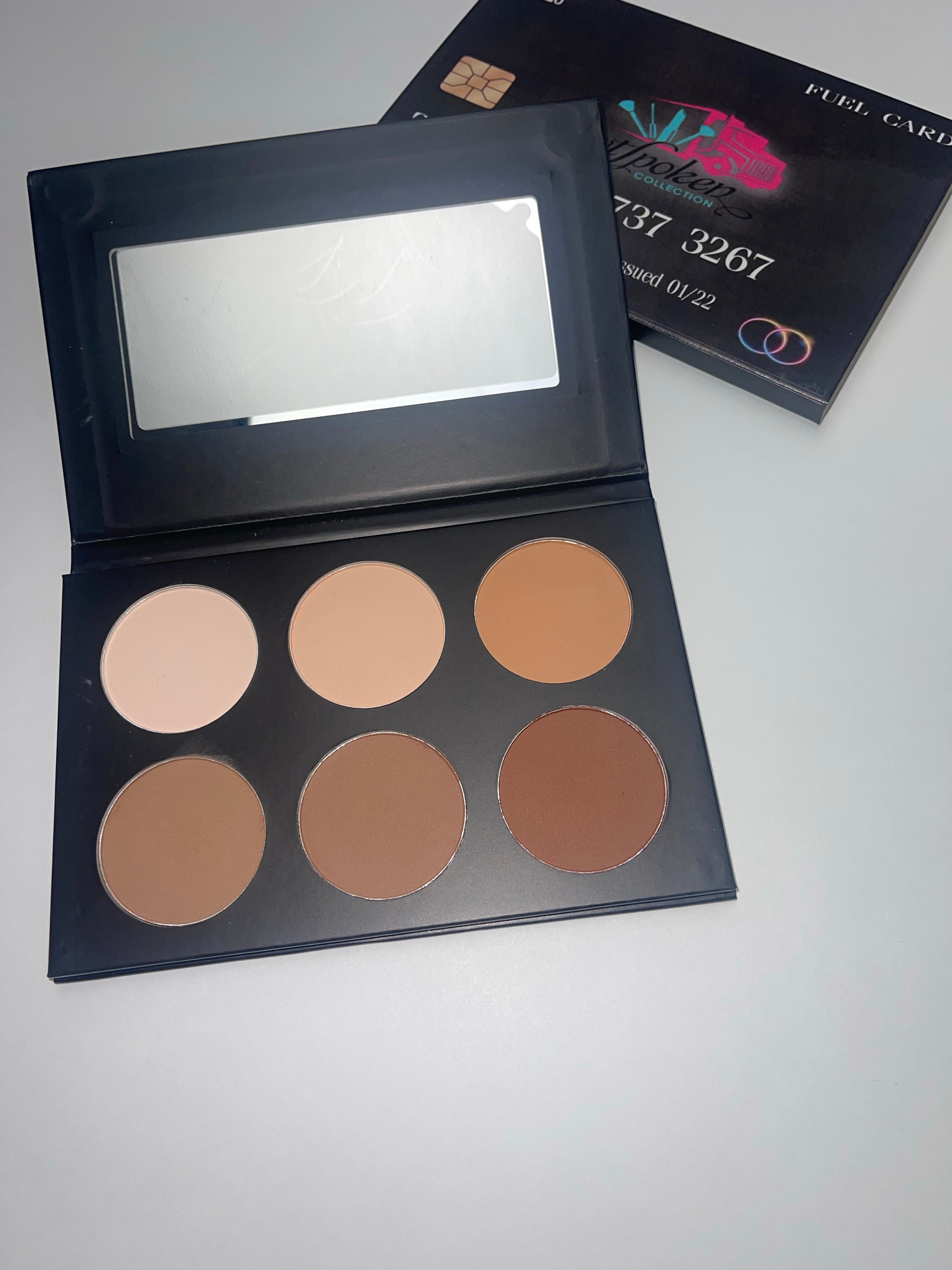 Fuel Card Makeup Contour  Powder Palette - 